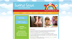 Desktop Screenshot of gumnutgrove.com.au